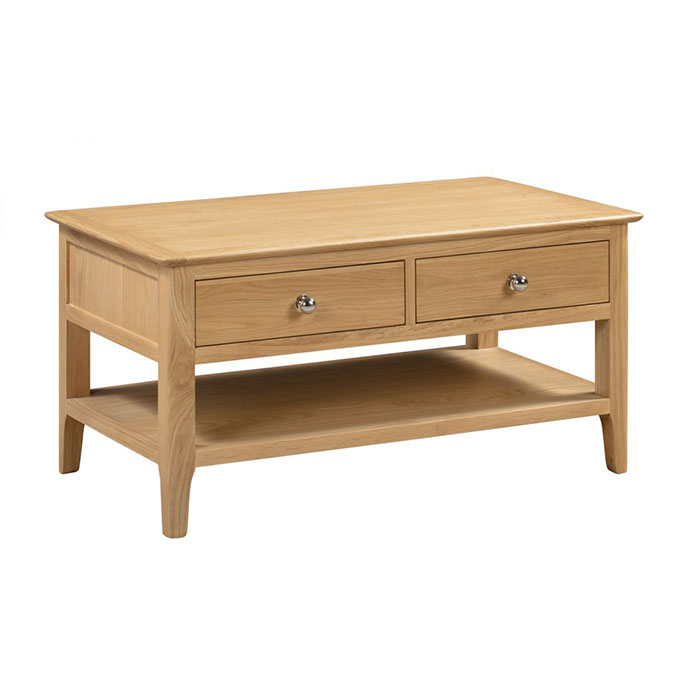 Cotswold Coffee Table with 2 Drawers